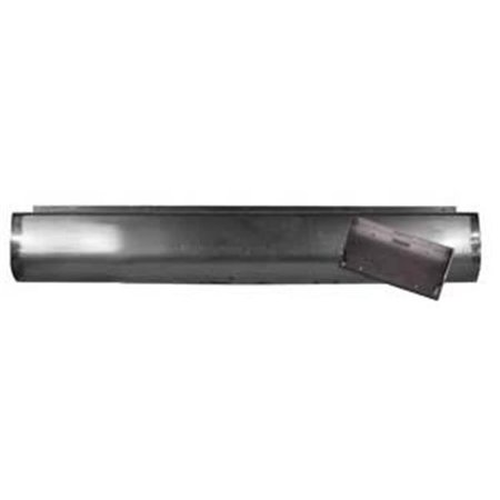 AIRBAGIT Airbagit ROL-RP-33F 1987 To 1997 Nissan Hardbody 720 Pickup Rear Steel Rollpan Fabricated - Angled Right ROL-RP-33F